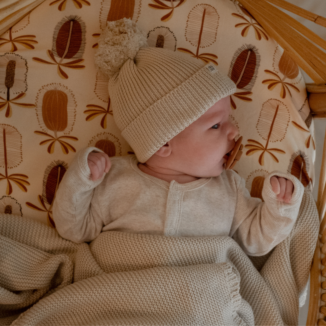BEANIE - Beige