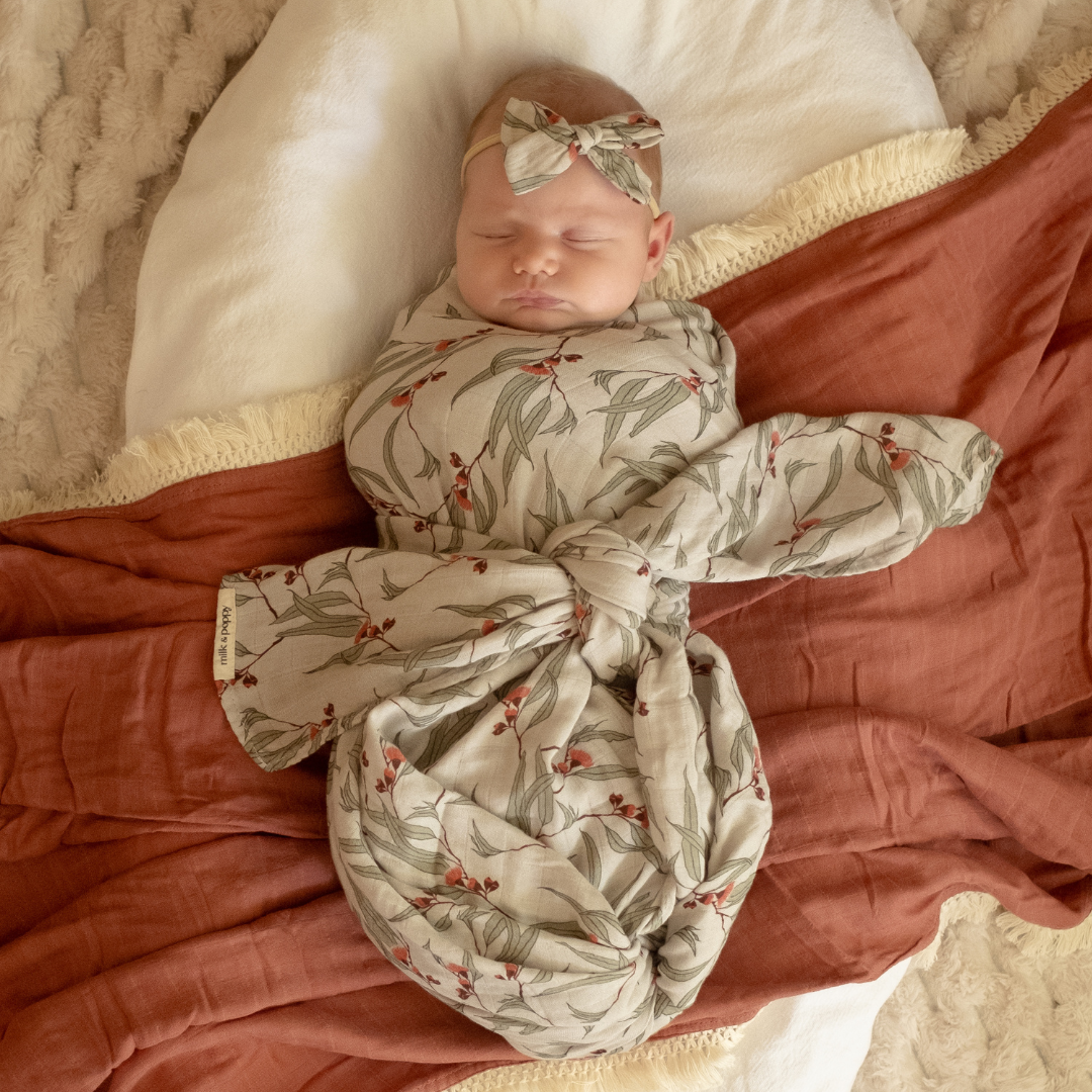 MUSLIN SWADDLE - Euca