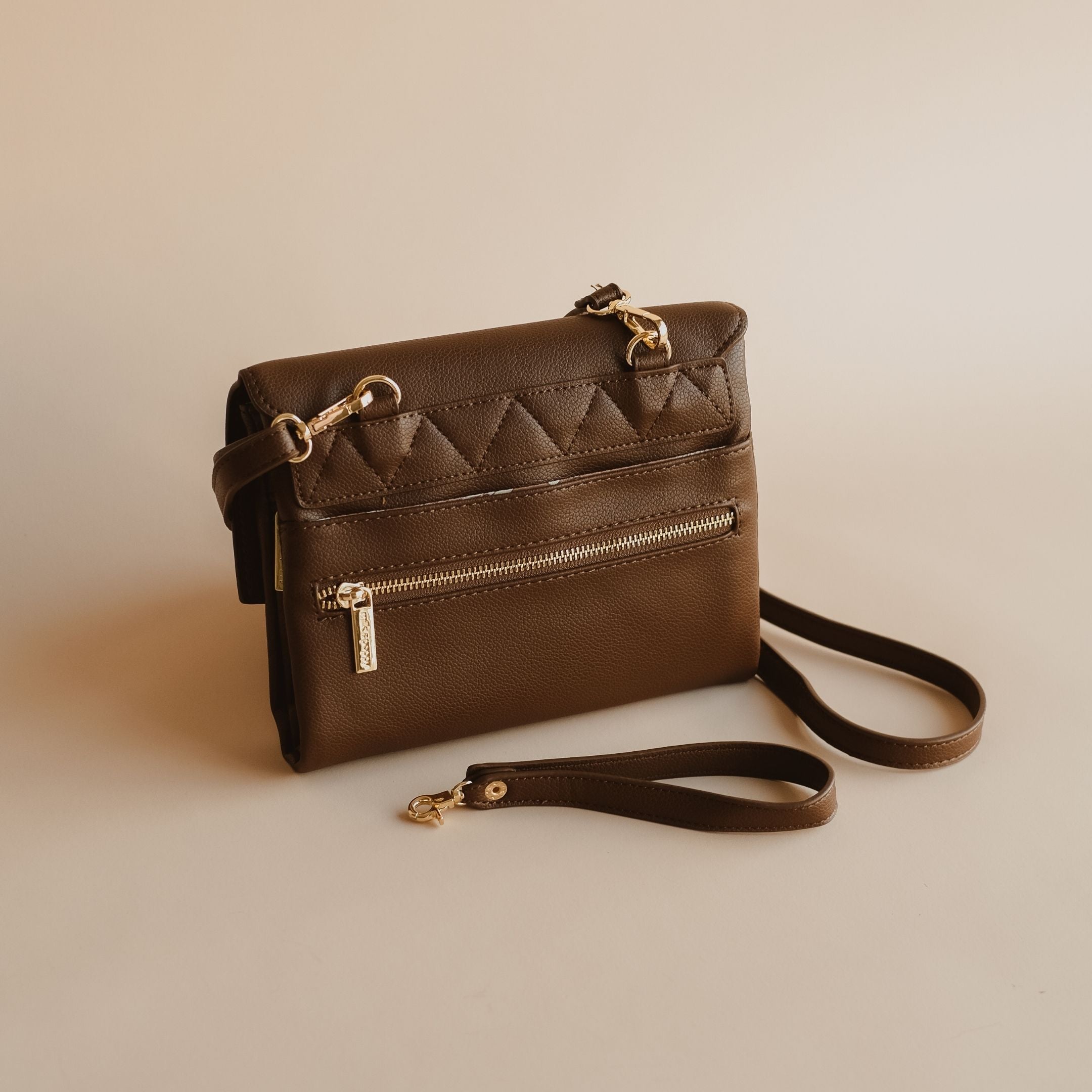 ANDI Nappy Wallet - Chocolate/Jack - Milk & Poppy