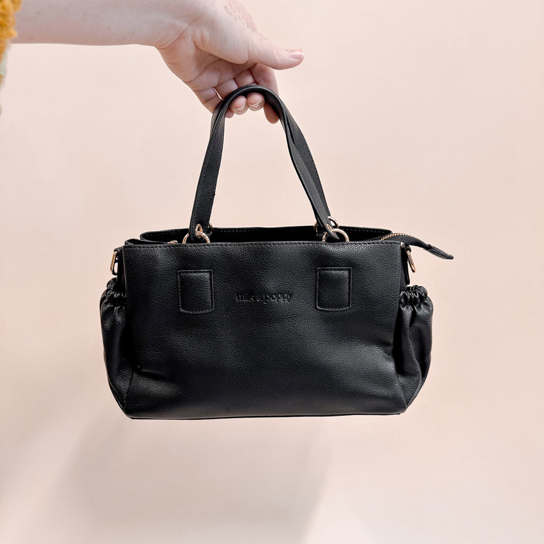 KASSIE Pram Caddy - Black/Euca