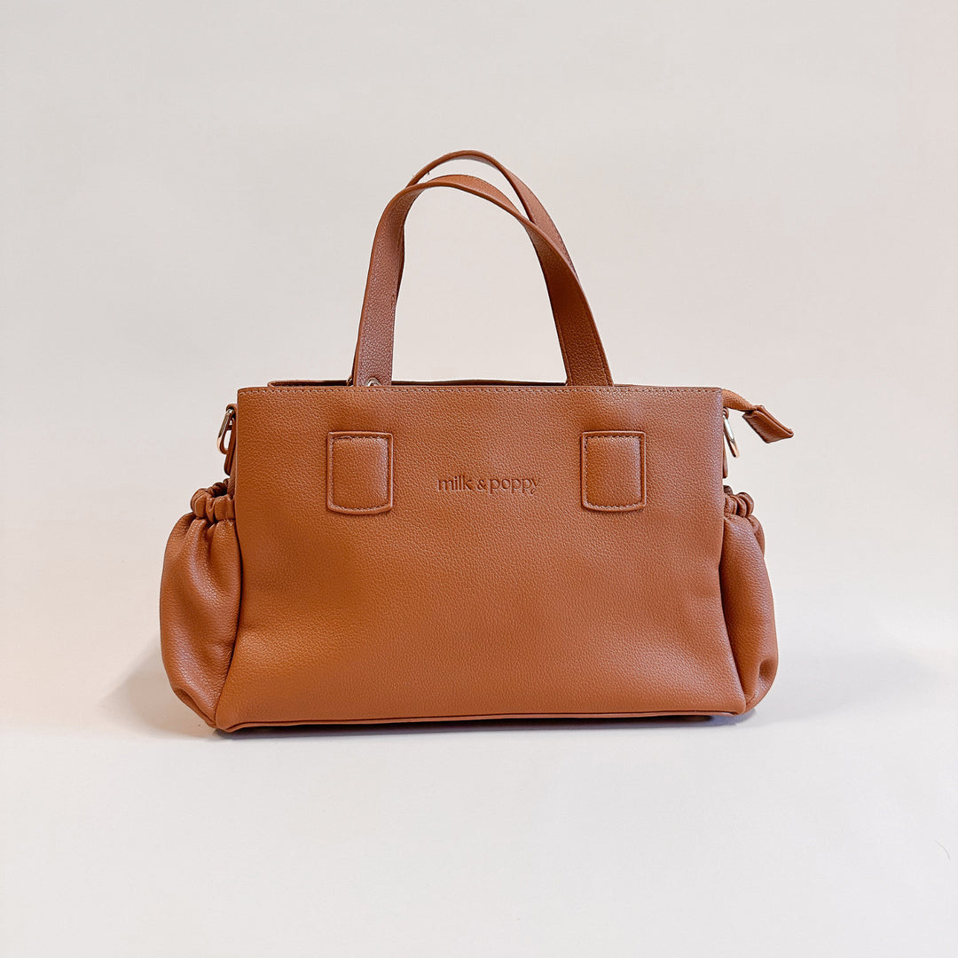 KASSIE Pram Caddy - Tan/Banksii