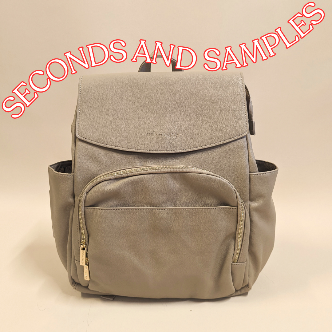 SECONDS AND SAMPLES Brooklyn Backpack Nappy Bag