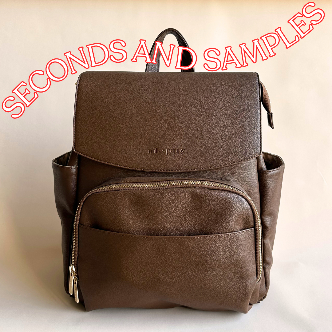 SECONDS AND SAMPLES Brooklyn Backpack Nappy Bag