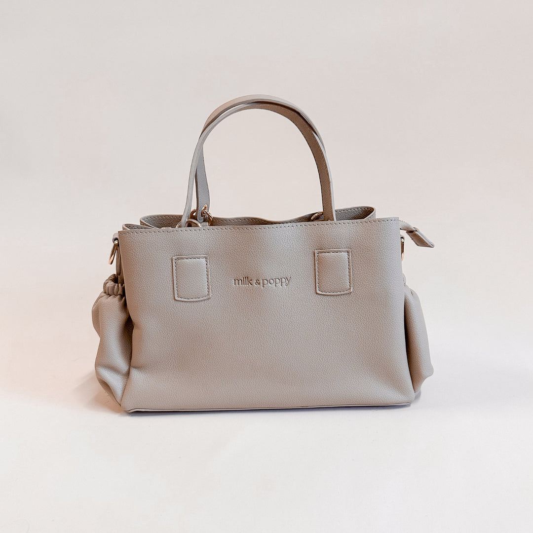 KASSIE Pram Caddy - Beige/Maeve