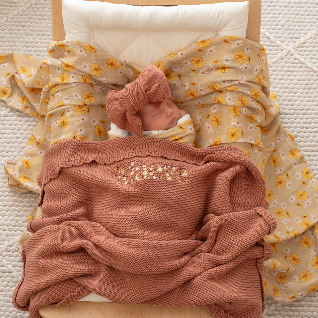 HEIRLOOM NAME BLANKET - Dusk