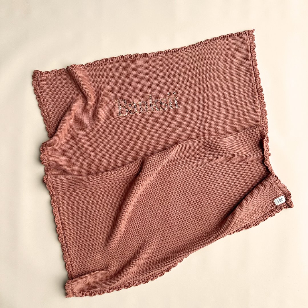 HEIRLOOM NAME BLANKET - Dusk