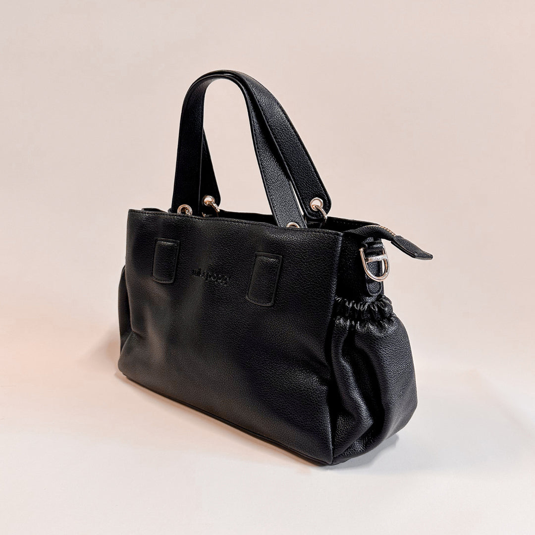 KASSIE Pram Caddy - Black/Euca