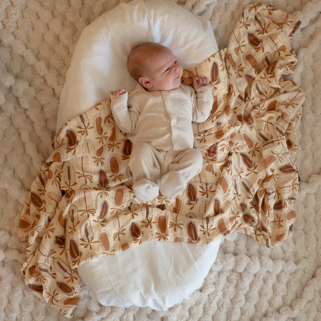 MUSLIN SWADDLE - Banksii