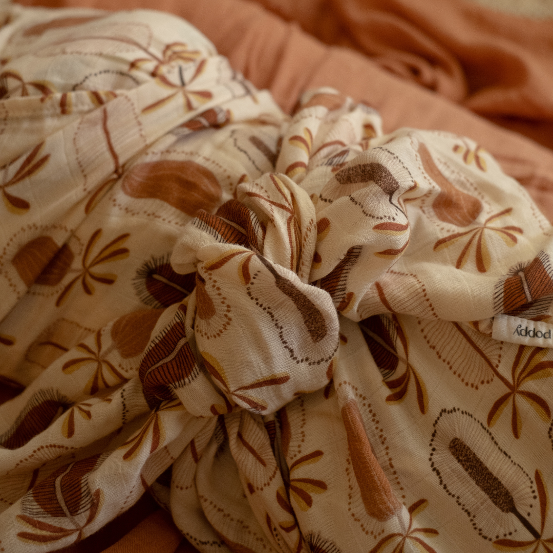 MUSLIN SWADDLE - Banksii