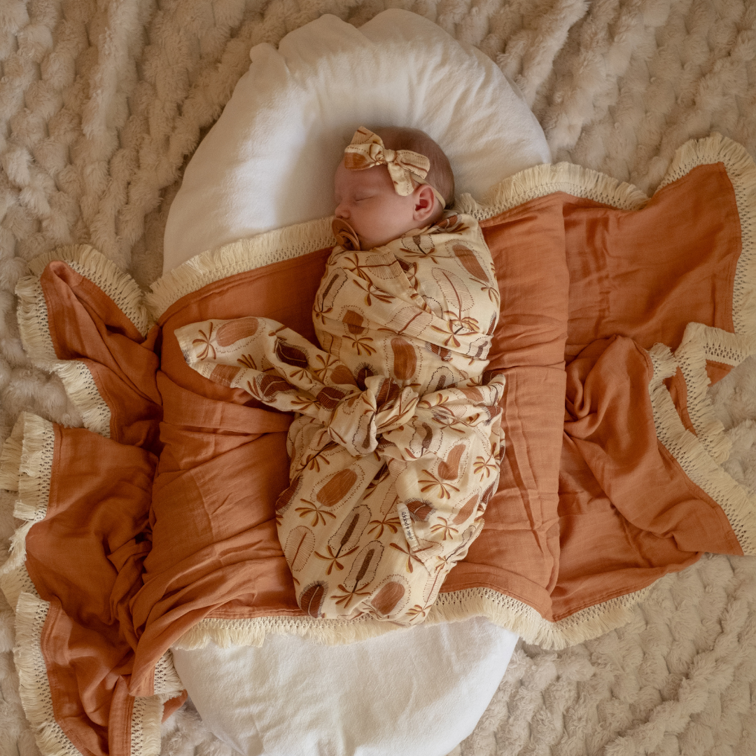 MUSLIN SWADDLE - Banksii