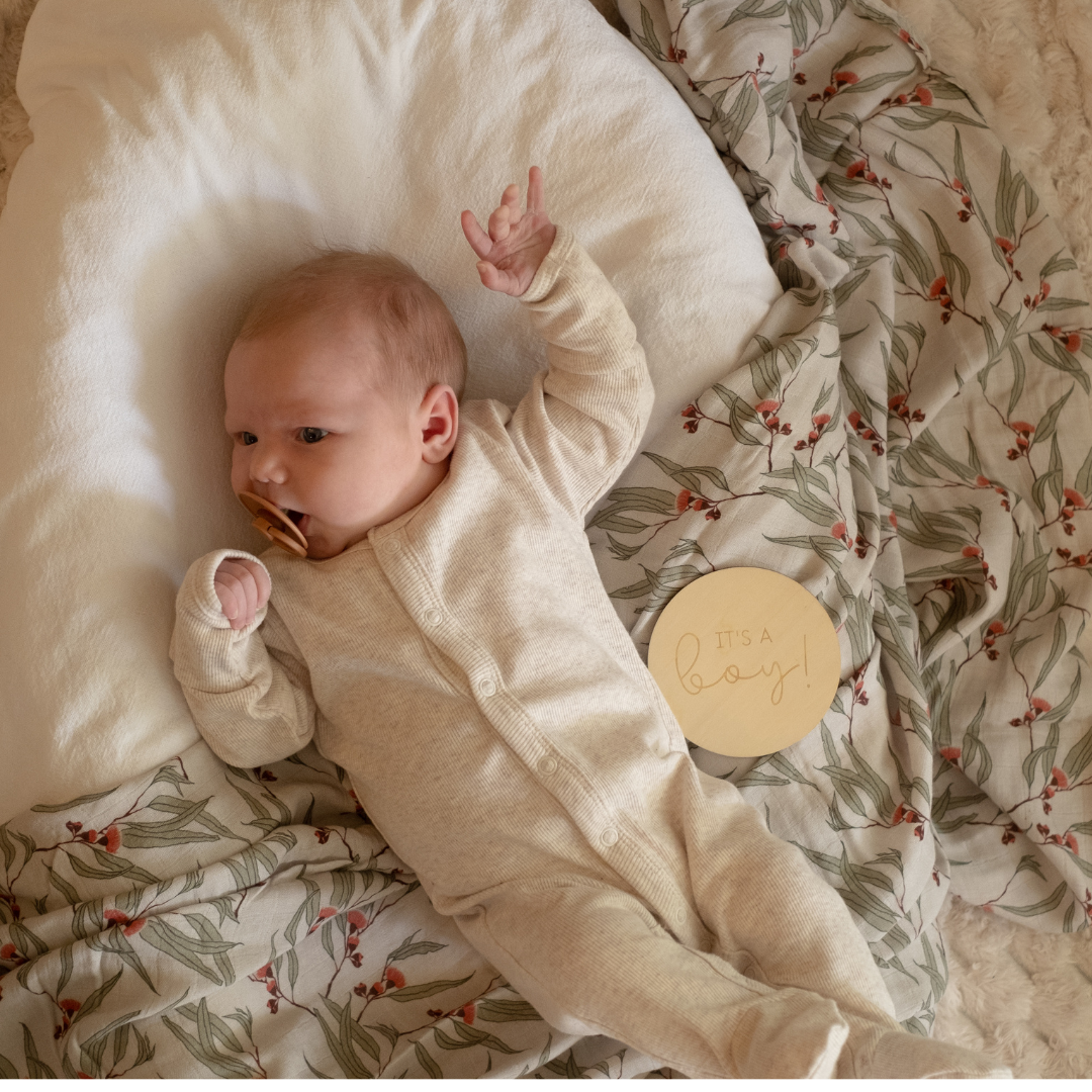 MUSLIN SWADDLE - Euca