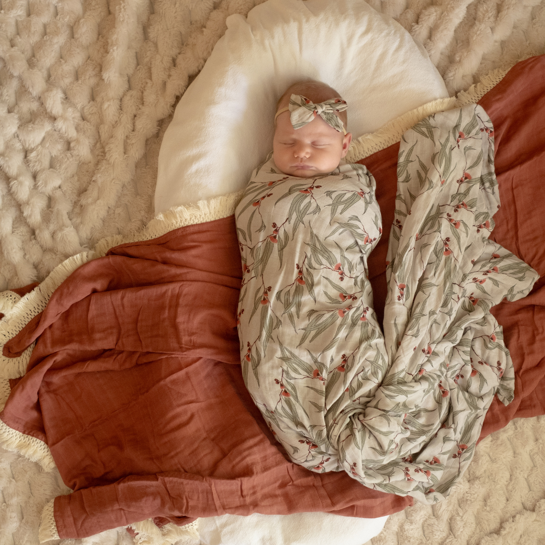 MUSLIN SWADDLE - Euca