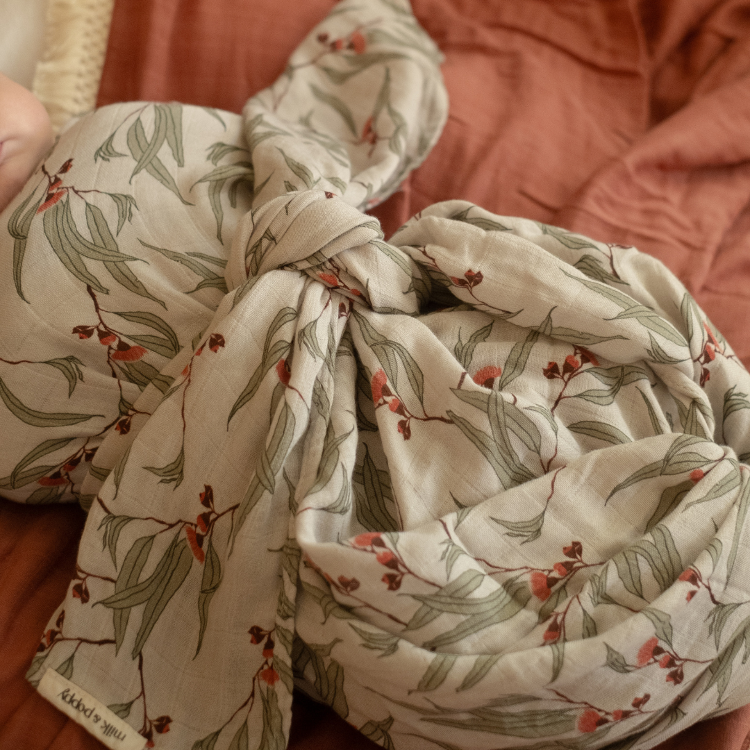 MUSLIN SWADDLE - Euca