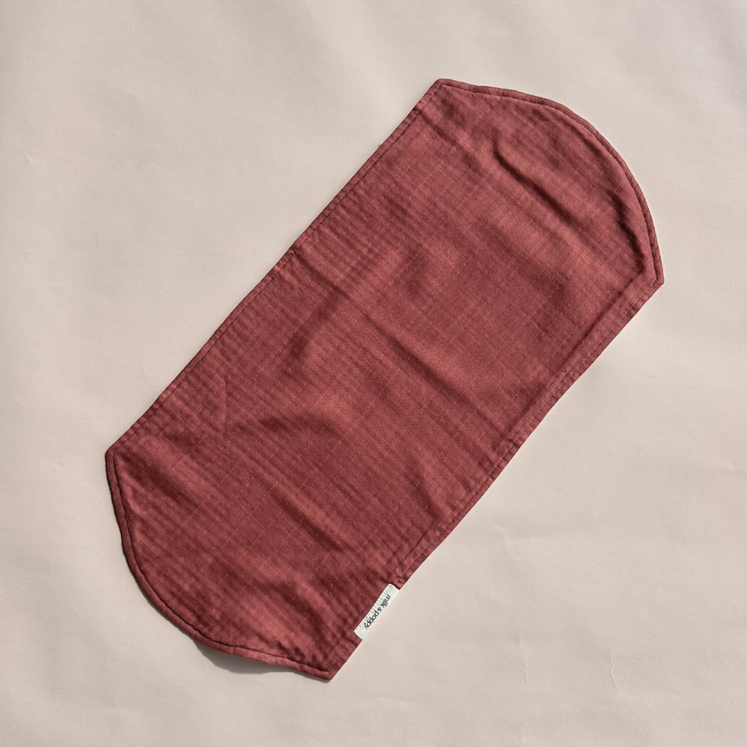 BURP CLOTH -  Merlot
