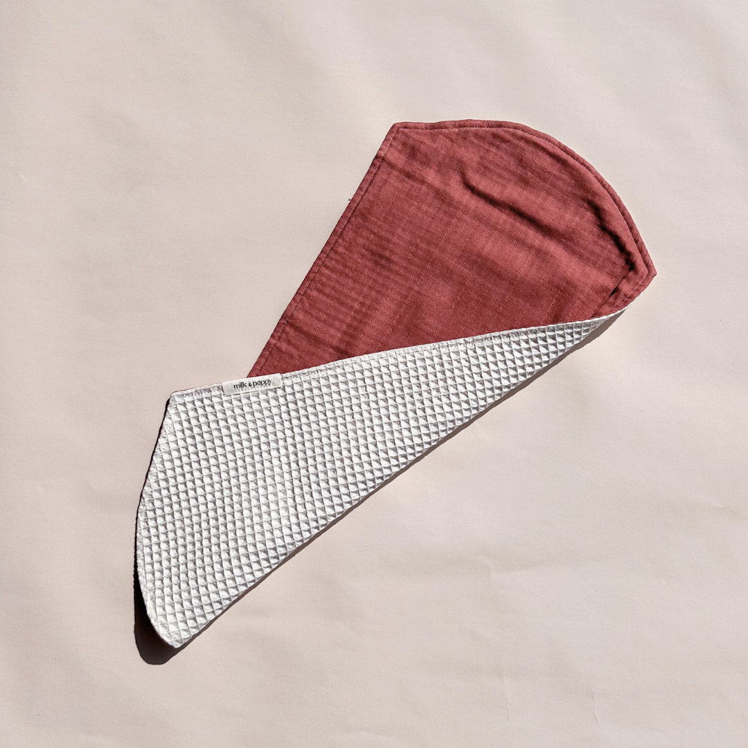 BURP CLOTH -  Merlot