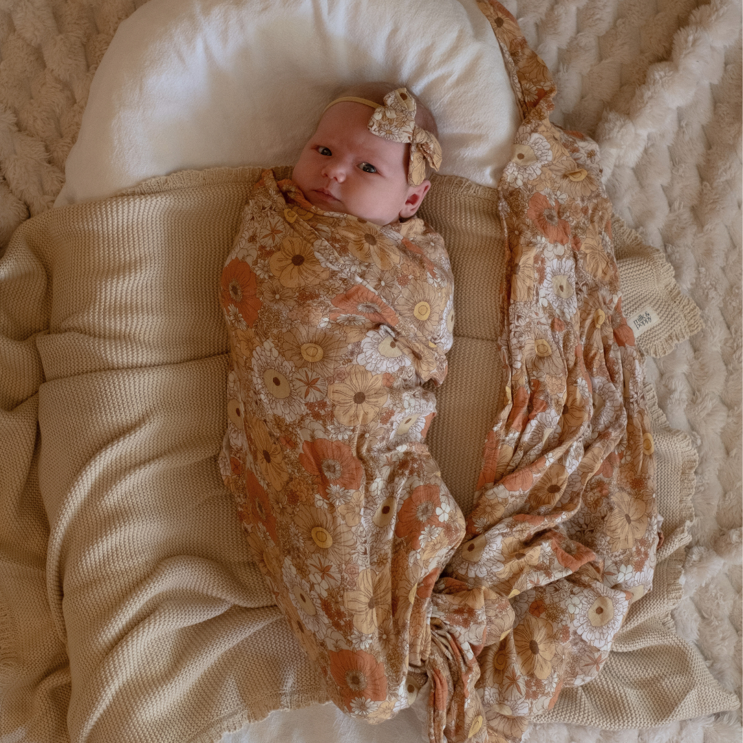 MUSLIN SWADDLE - Posie