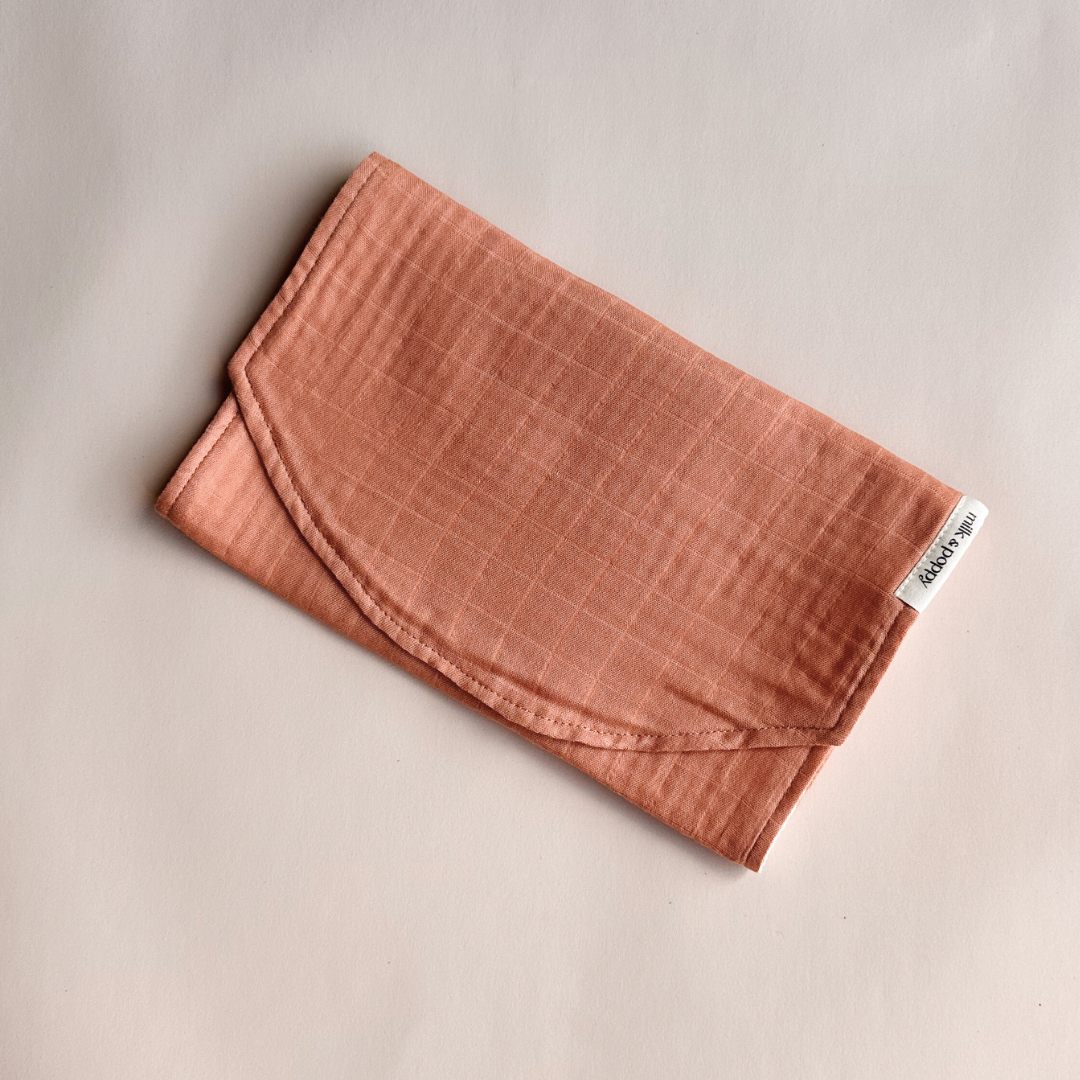 BURP CLOTH -  Rust