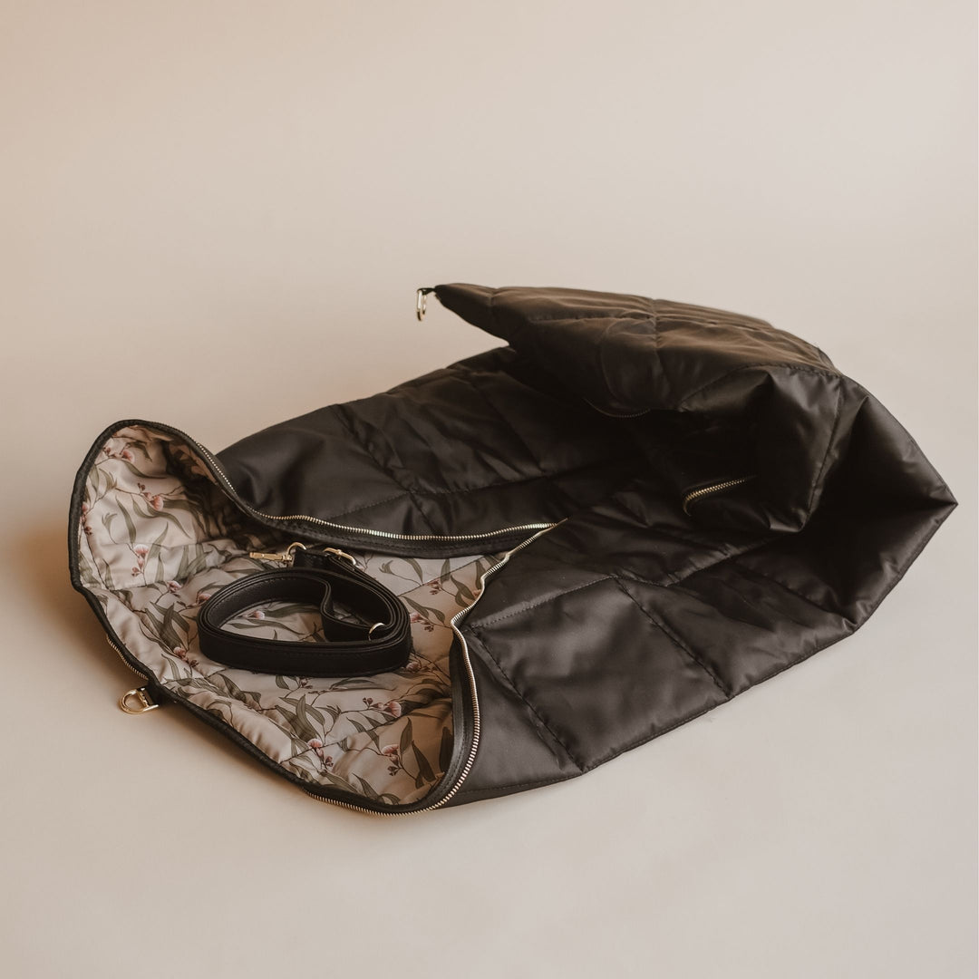 PARKER Play Bag - Black/Euca - Milk & Poppy