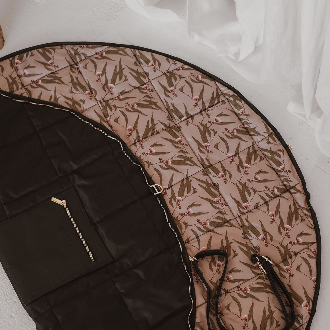 PARKER Play Bag - Black/Euca - Milk & Poppy