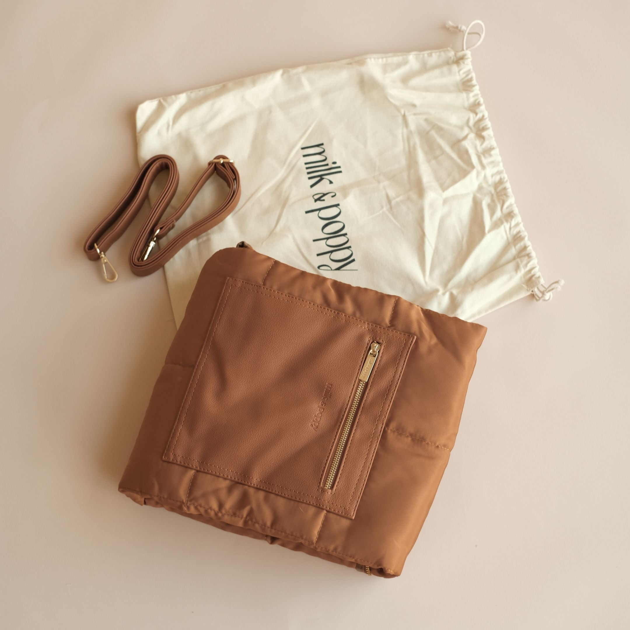 PARKER Play Bag - Tan/Banksii - Milk & Poppy