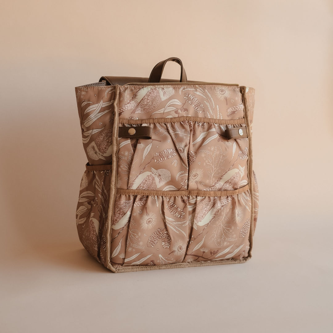 BROOKLYN Backpack Nappy Bag - Chocolate/Jack - Milk & Poppy
