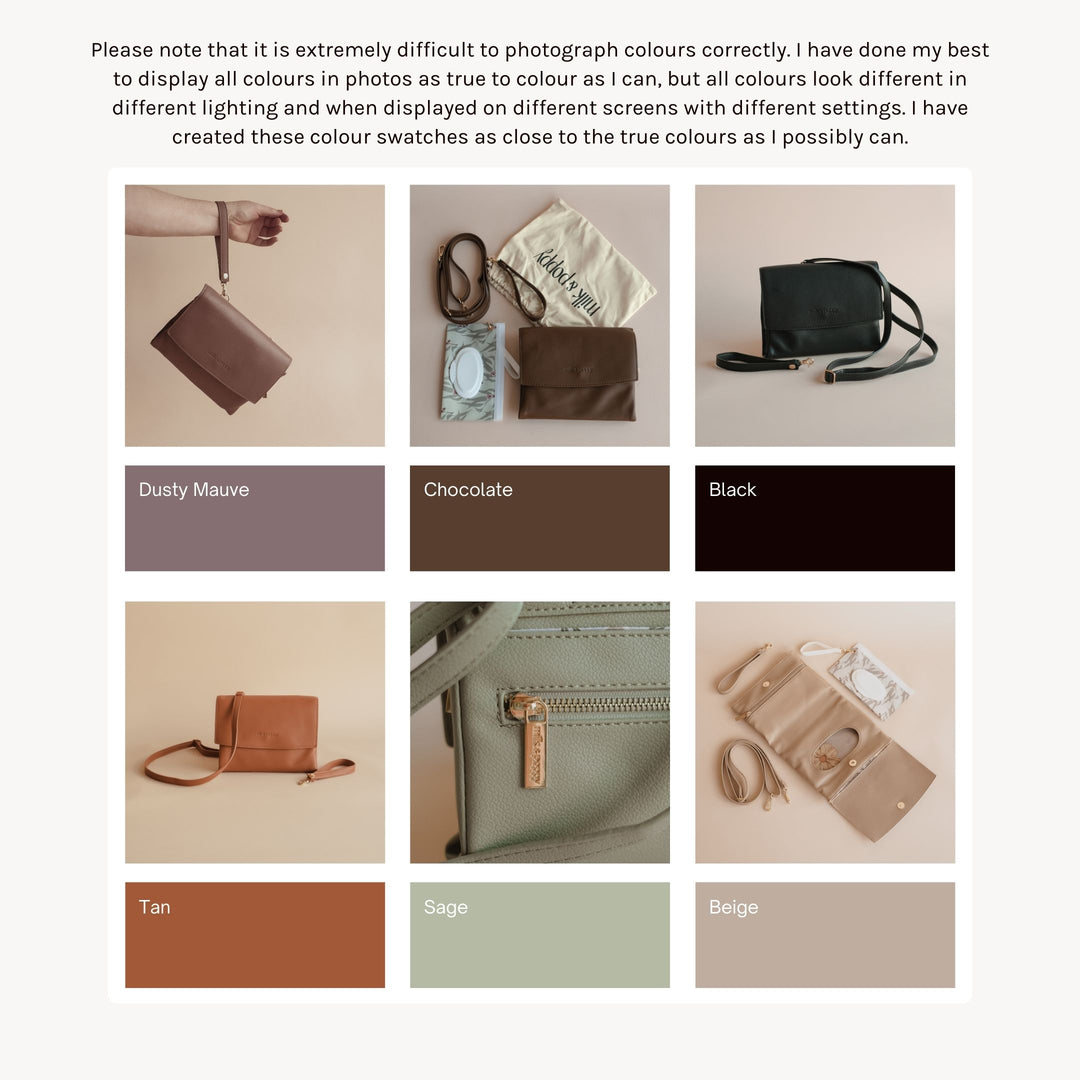 ANDI Nappy Wallet - Tan/Banksii - Milk & Poppy