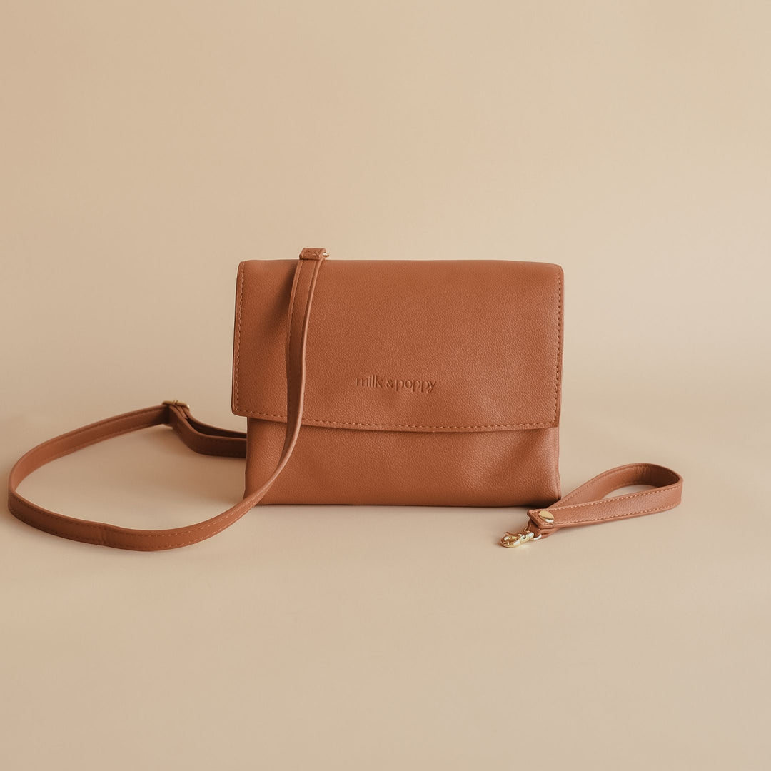 ANDI Nappy Wallet - Tan/Banksii - Milk & Poppy