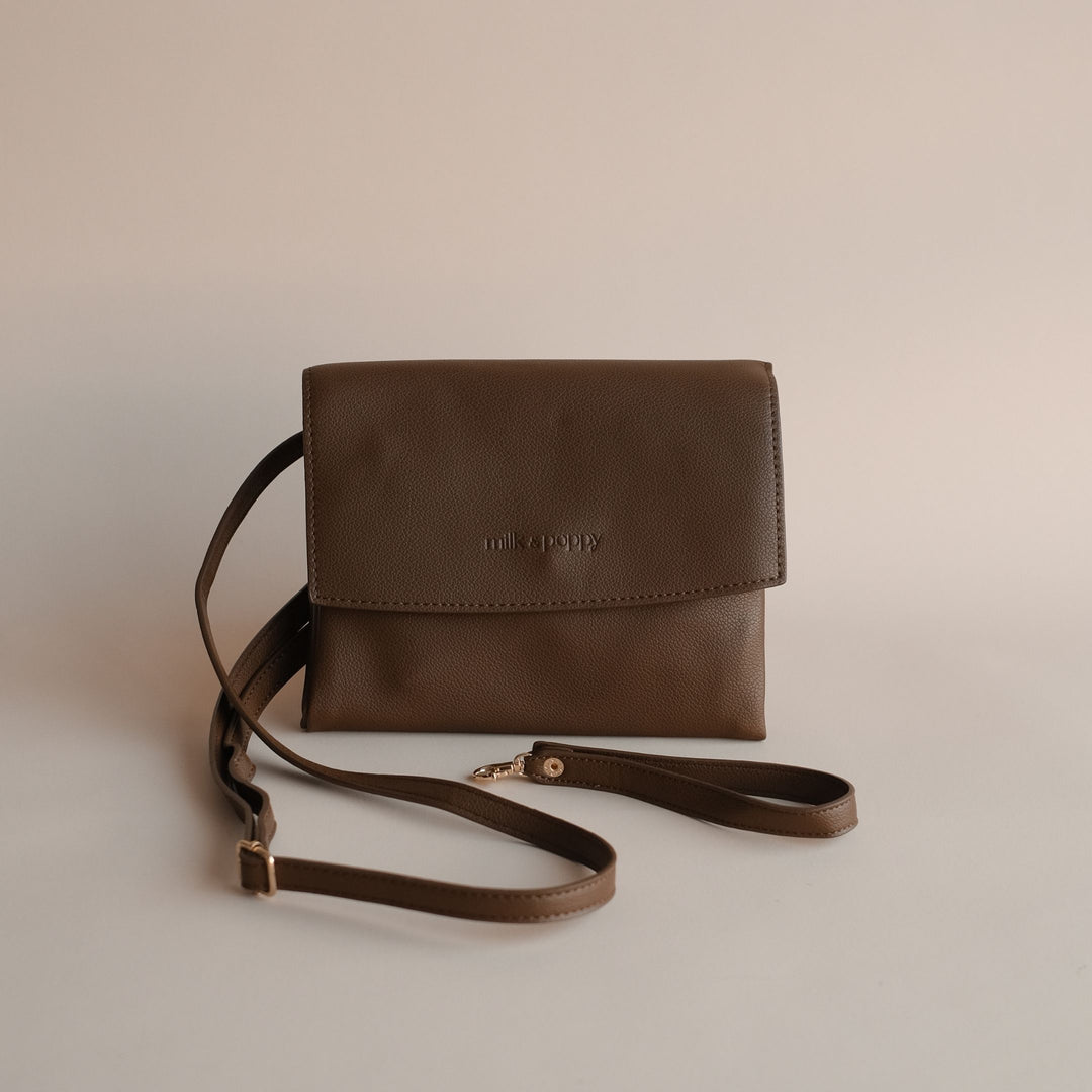 ANDI Nappy Wallet - Chocolate/Jack - Milk & Poppy