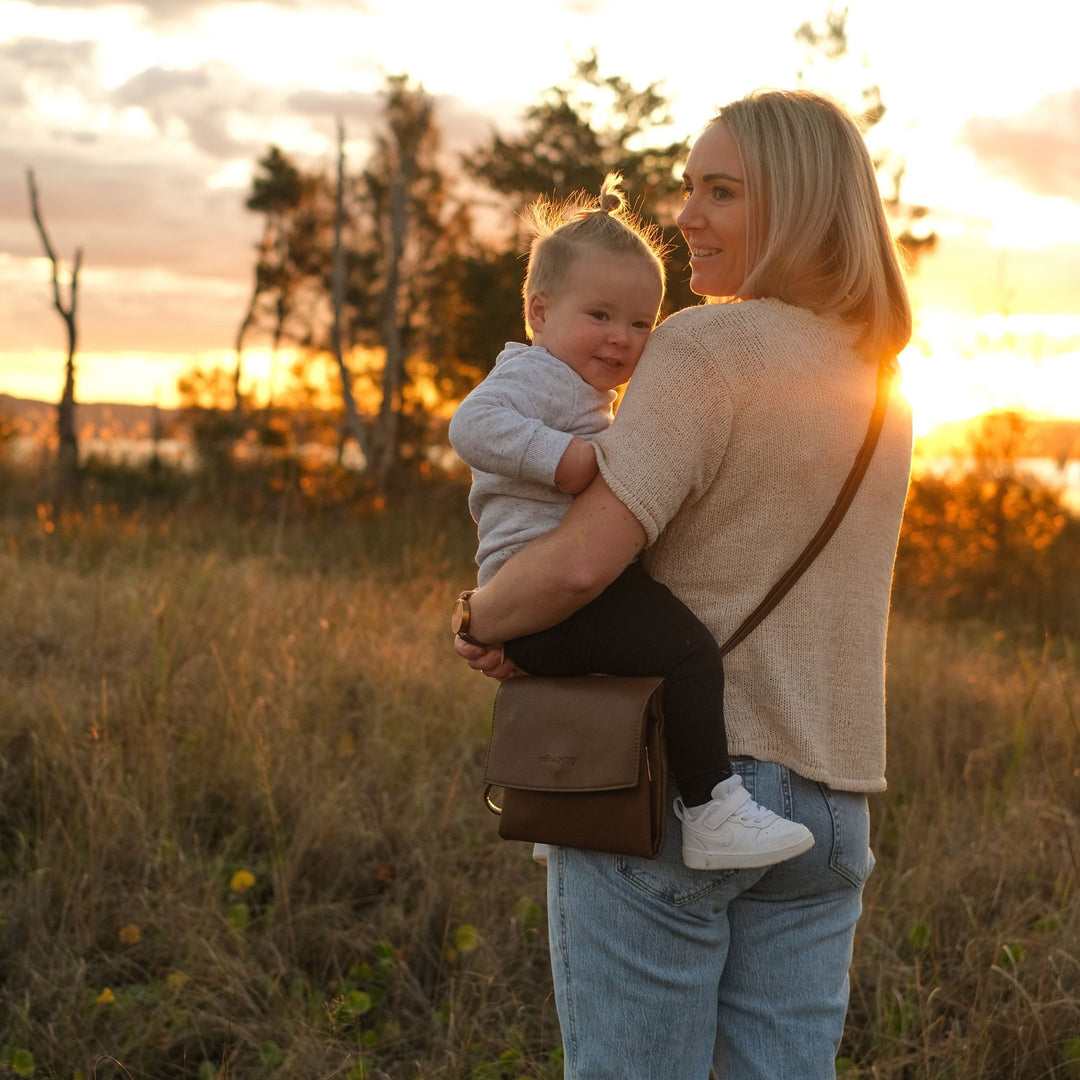ANDI Nappy Wallet - Chocolate/Jack - Milk & Poppy