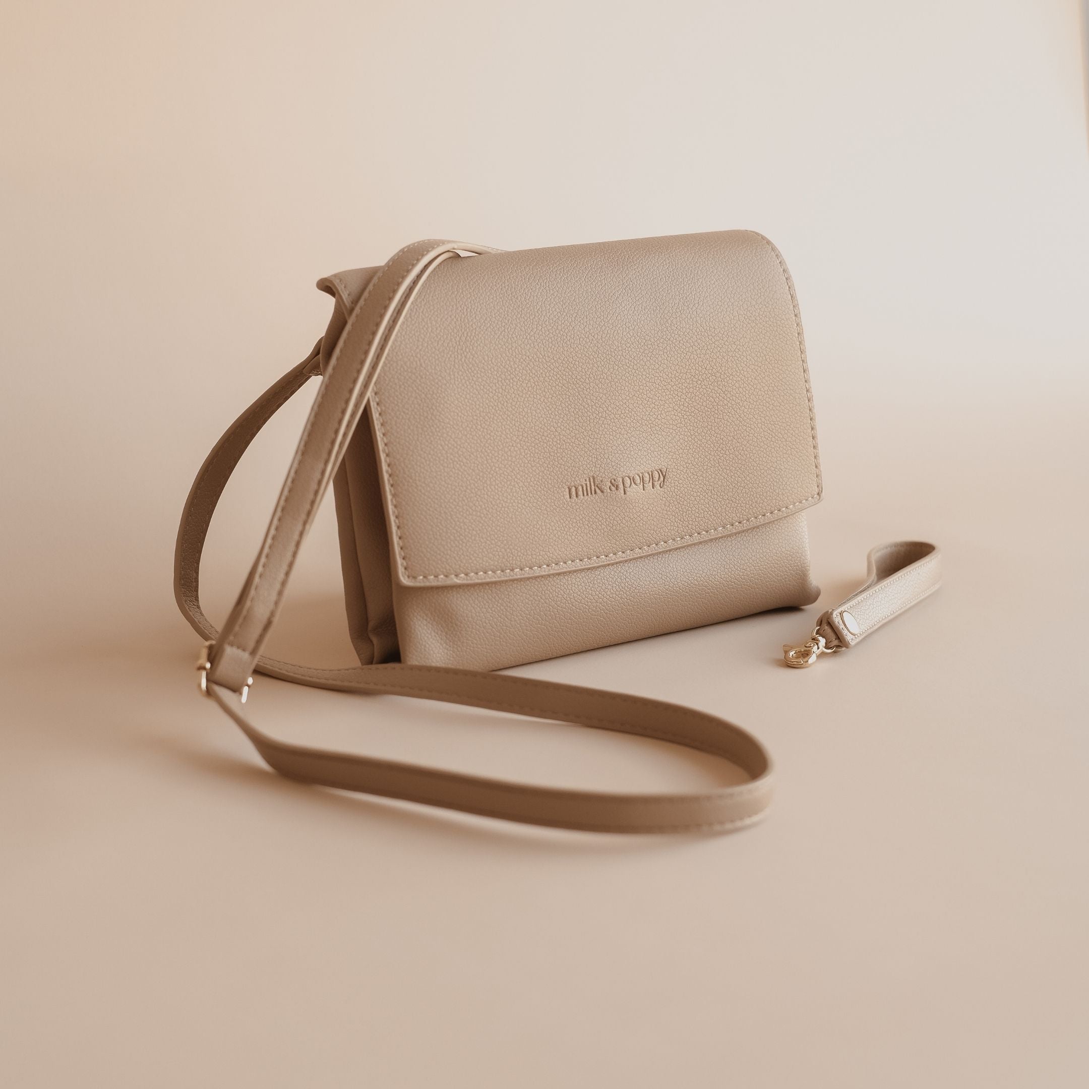 ANDI Nappy Wallet - Beige/Maeve - Milk & Poppy